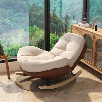 Тапицирана единична стол с регулируема облегалка Модерна луксозна удобна стол Удобна мързелива Sillon Relax Reclinable Para Salon Furniture