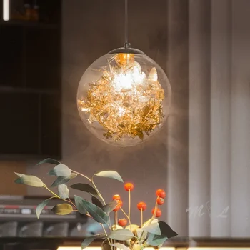 Творчески цветя висулка светлини Начало Деко окачване осветително тяло бар кафе ресторант осветително тяло висящи лампи за хол