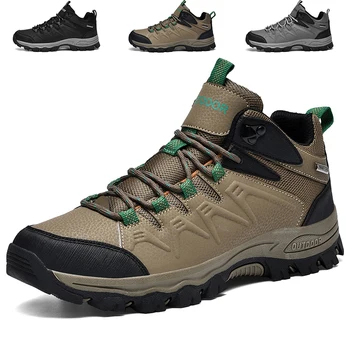 Туристически обувки за мъже Дишащи външни обувки Мъж Висококачествени туристически обувки Обувки за преходи Мъжки обувки за планинско катерене 2023