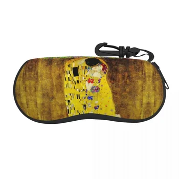 Целувката от Густав Климт Калъфи за протектор за очила Калъф за очила Сладък калъф за слънчеви очила Liebespaar Калъф за очила за рисуване