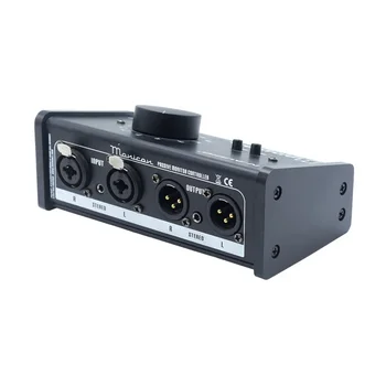 пасивен аудио контролер монитор Ack / XLR комбиниран стерео жак вход превключваем ням моно сумиране